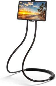 view goose neck phone holder