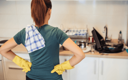 dirty kitchen cleaner solution