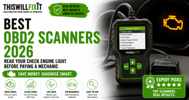 Best OBD2 Scanners 2026 — Read Your Check Engine Light Before Paying a Mechanic