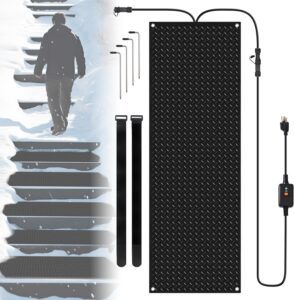 Snow Melting Mats front view heated snow melting mats