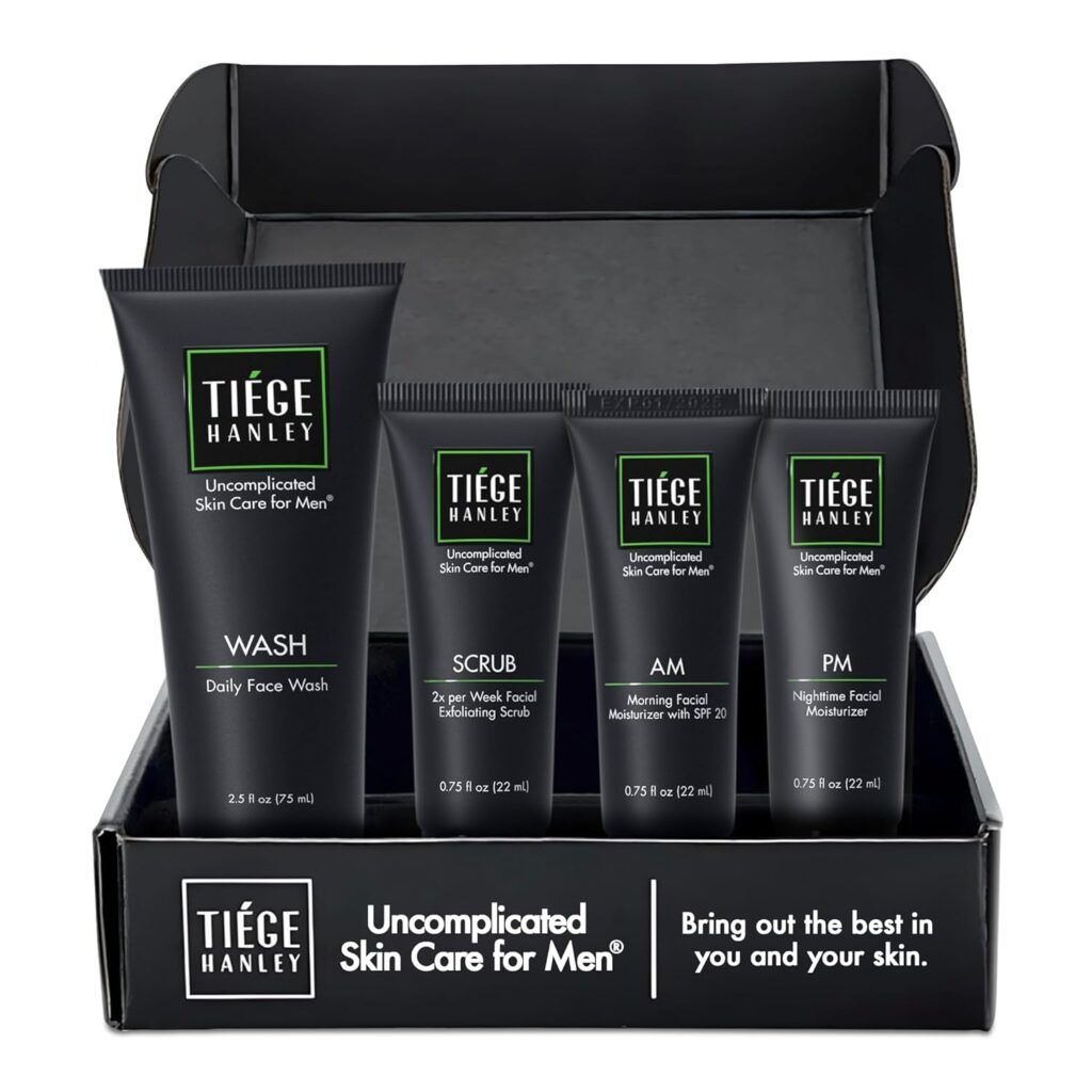 Tiege Hanley Mens Essential Skin Care Set  