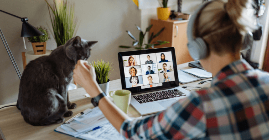 a productive home office setup is having the right furniture and ergonomic features.