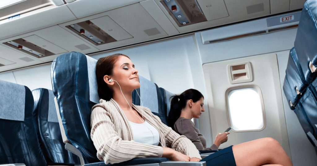 enjoy your flight and relax