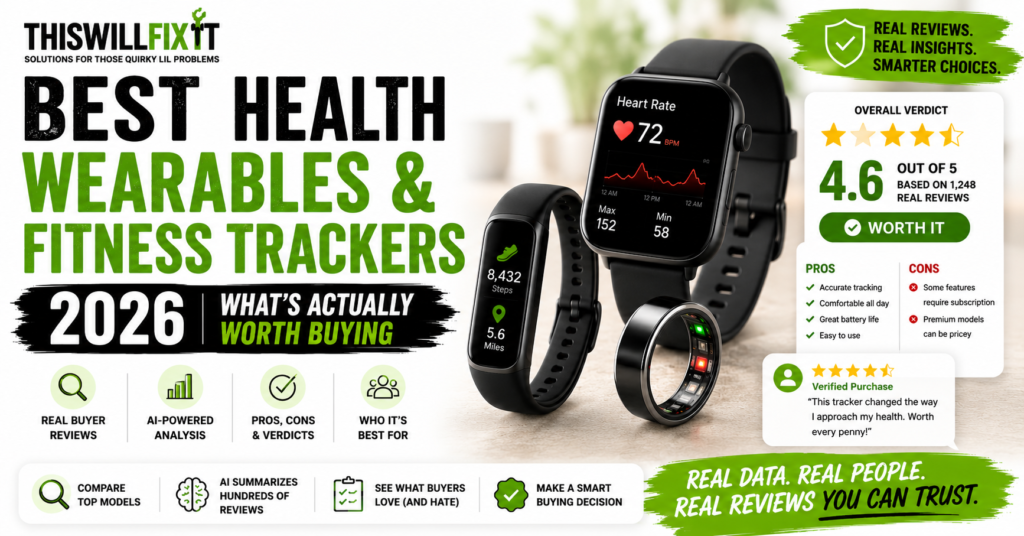 Best Health Wearables & Fitness Trackers 2026 — What's Actually Worth Buying