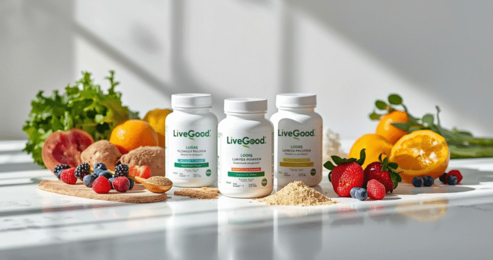 LiveGood Supplements product lineup – organic wellness made affordable