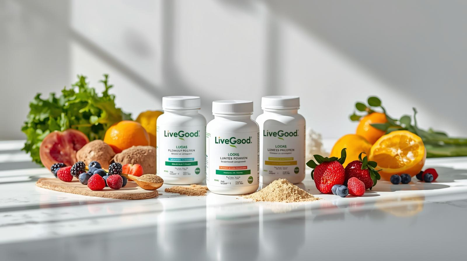 LiveGood Supplements product lineup – organic wellness made affordable