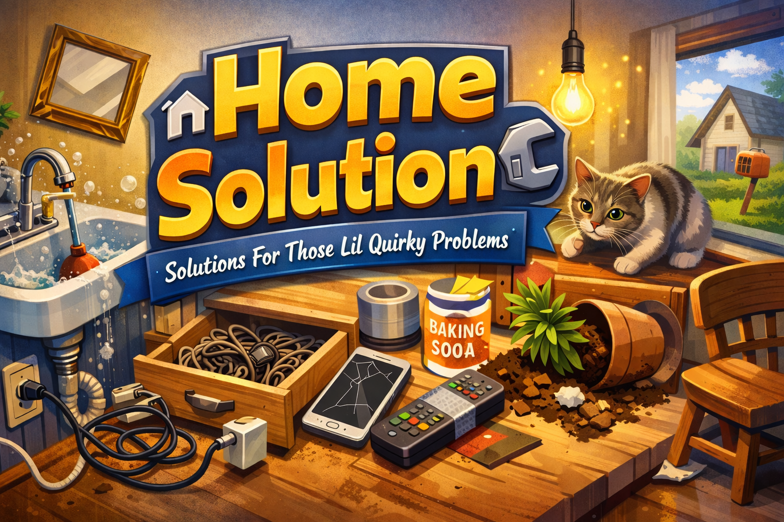 Everyday problems solved with simple home, tech, wellness, and lifestyle fixes